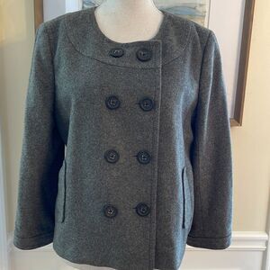 J.Crew Vintage Double Breasted Swing Coat